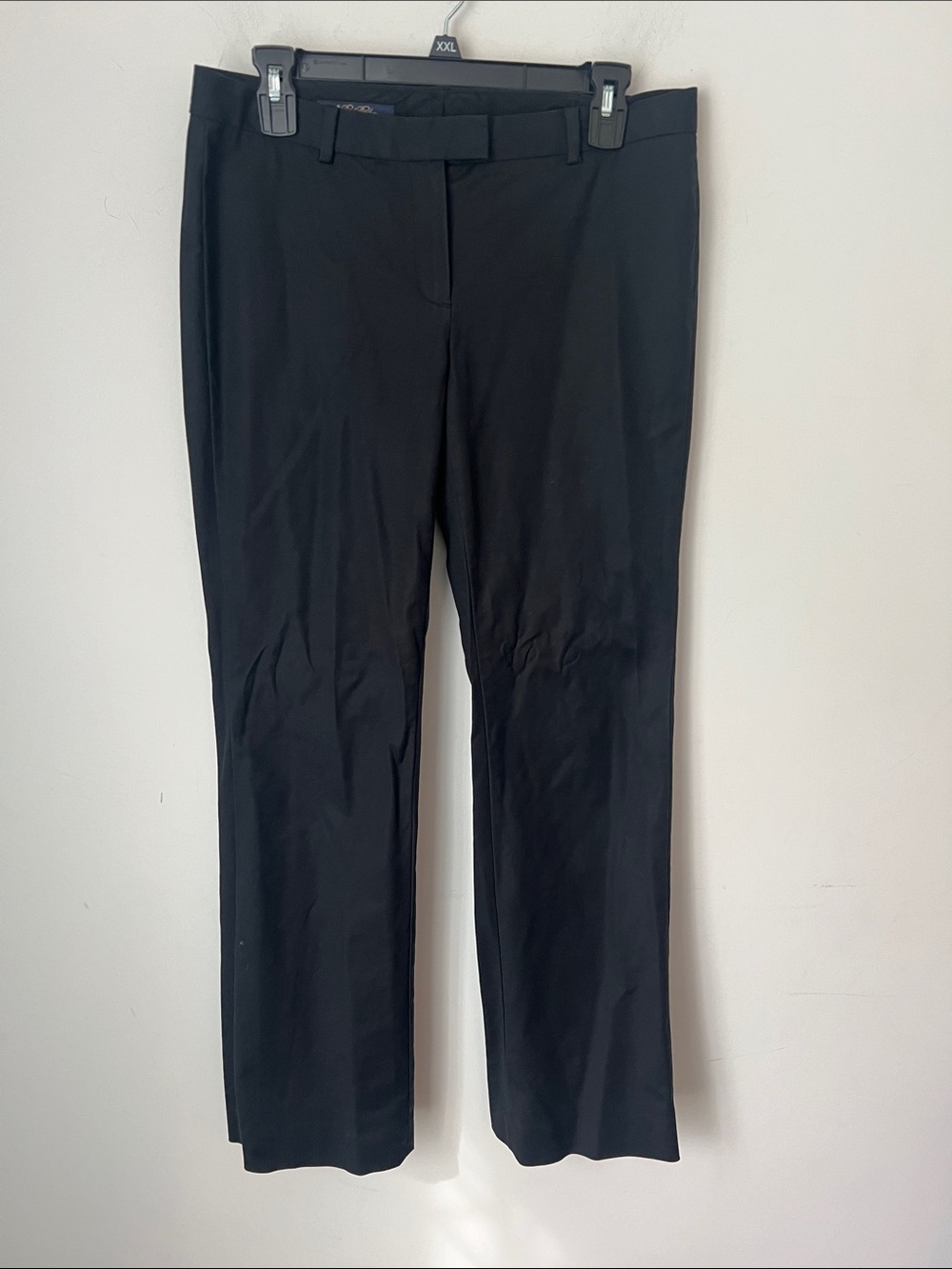 Brooks Brothers Lucia Fit Black Dress Pants Size 8 Classic Career Chic